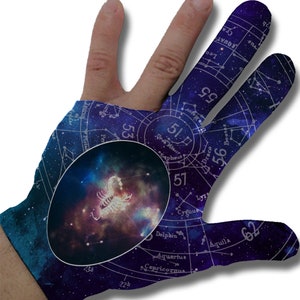 Zodiac - Scorpio Constellation Billiard Glove