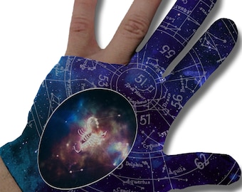 Zodiac - Scorpio Constellation Billiard Glove