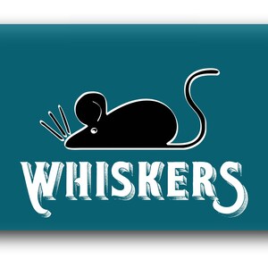 Personalized &quot;Mouse&quot; Cat Food Mat