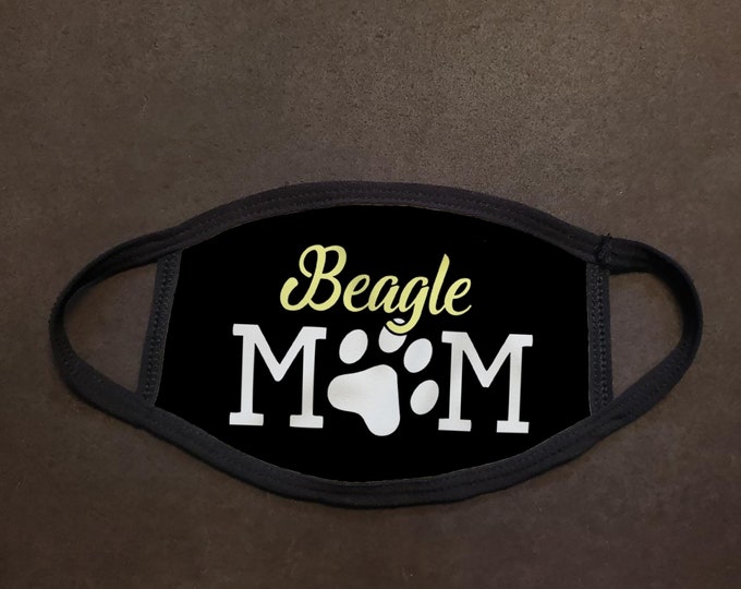 Beagle Mom Face Mask