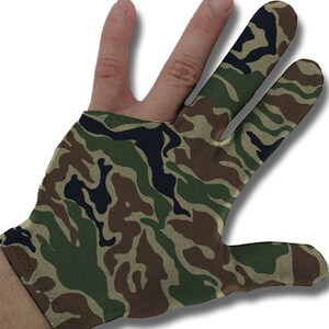 Camo Billiard Glove