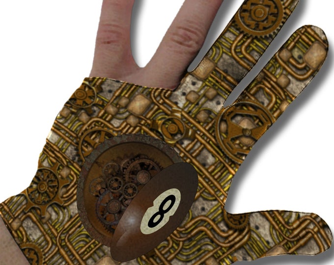 Steampunk Eight Billiard Glove