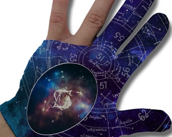 Zodiac - Pisces Constellation Billiard Glove