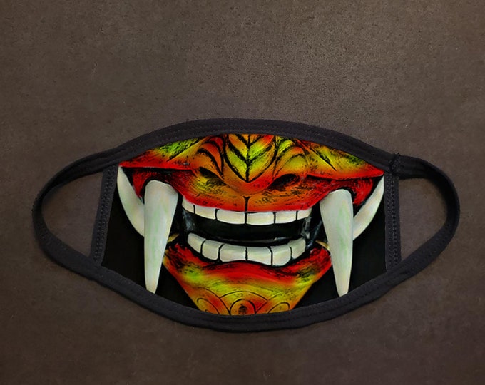 Japanese Oni Demon Face Mask