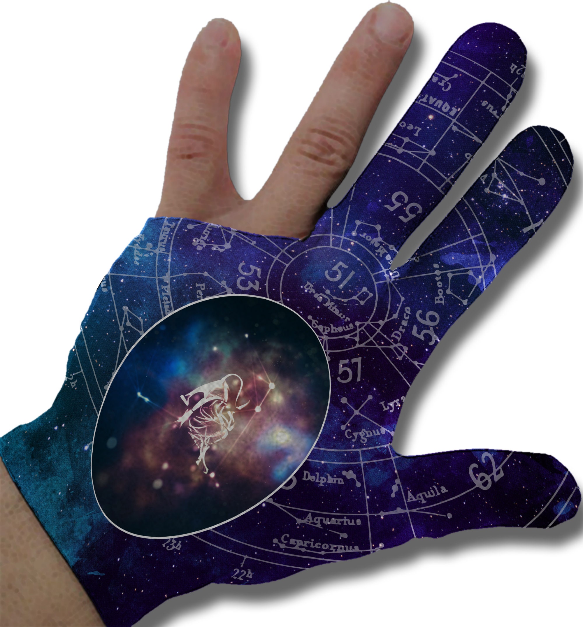 Sternzeichen - Löwe Sternbild Billardhandschuh