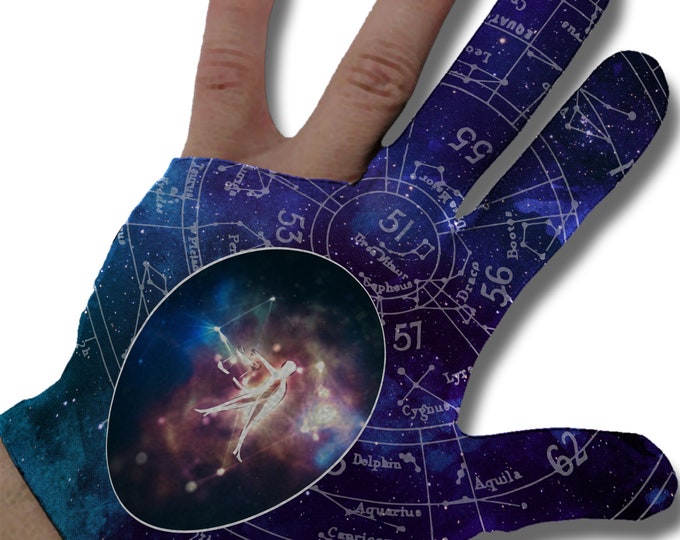 Zodiac - Libra Constellation Billiard Glove