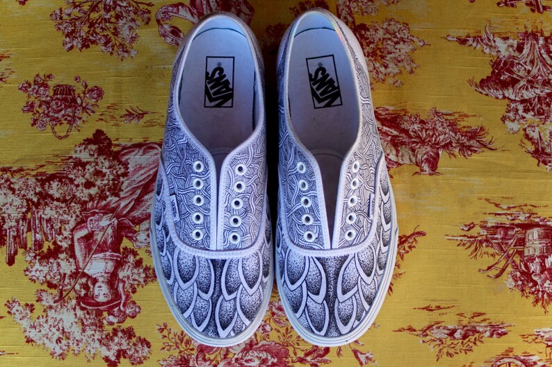 Custom Designed Vans - Etsy