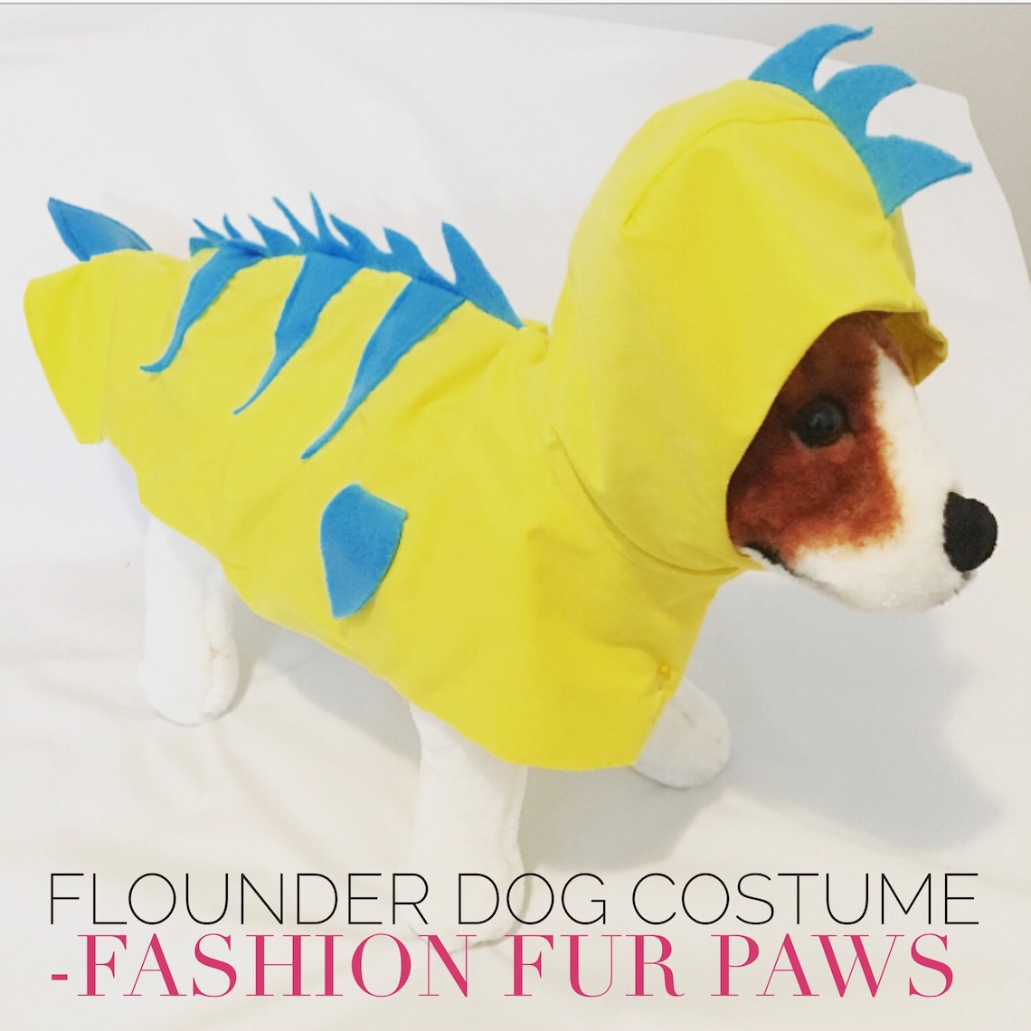 Flounder Fish Costume Dog Costume Halloween Costume for Etsy