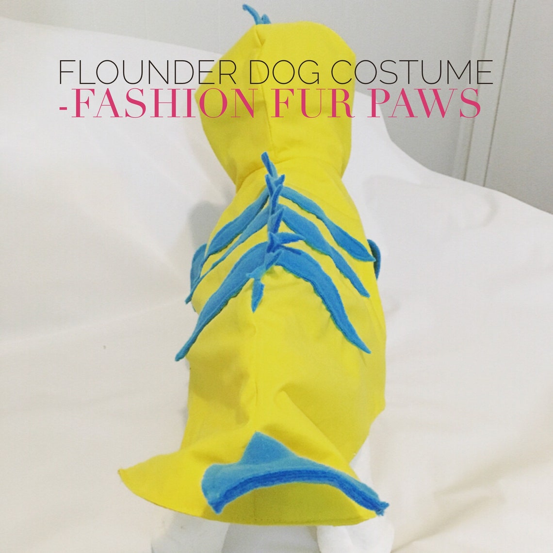Flounder Fish Costume Dog Costume Halloween costume for Etsy