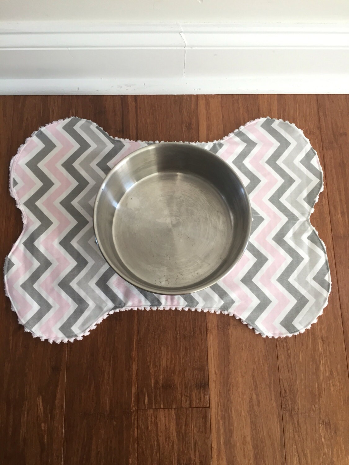 Dog Bowl Placemat Dog Bone Placemat Personalized Pet Mat Etsy