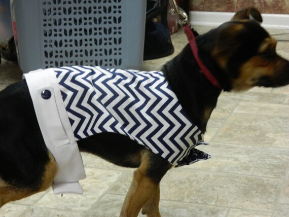 Chevron Vest For Boy Dog Etsy