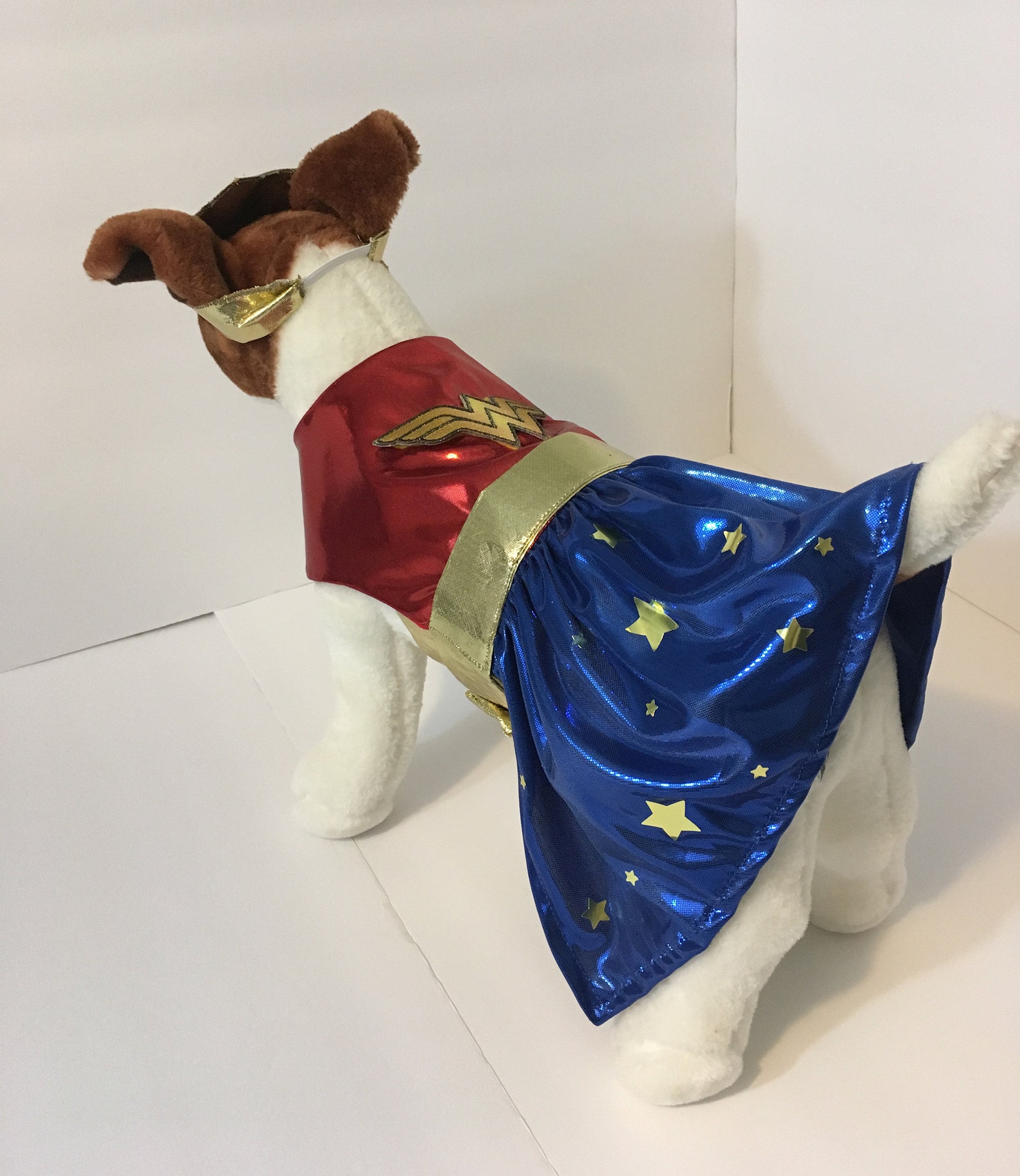 Dog Costume Wonder Woman Inspired Dog Outfit Dog Superhero Etsy