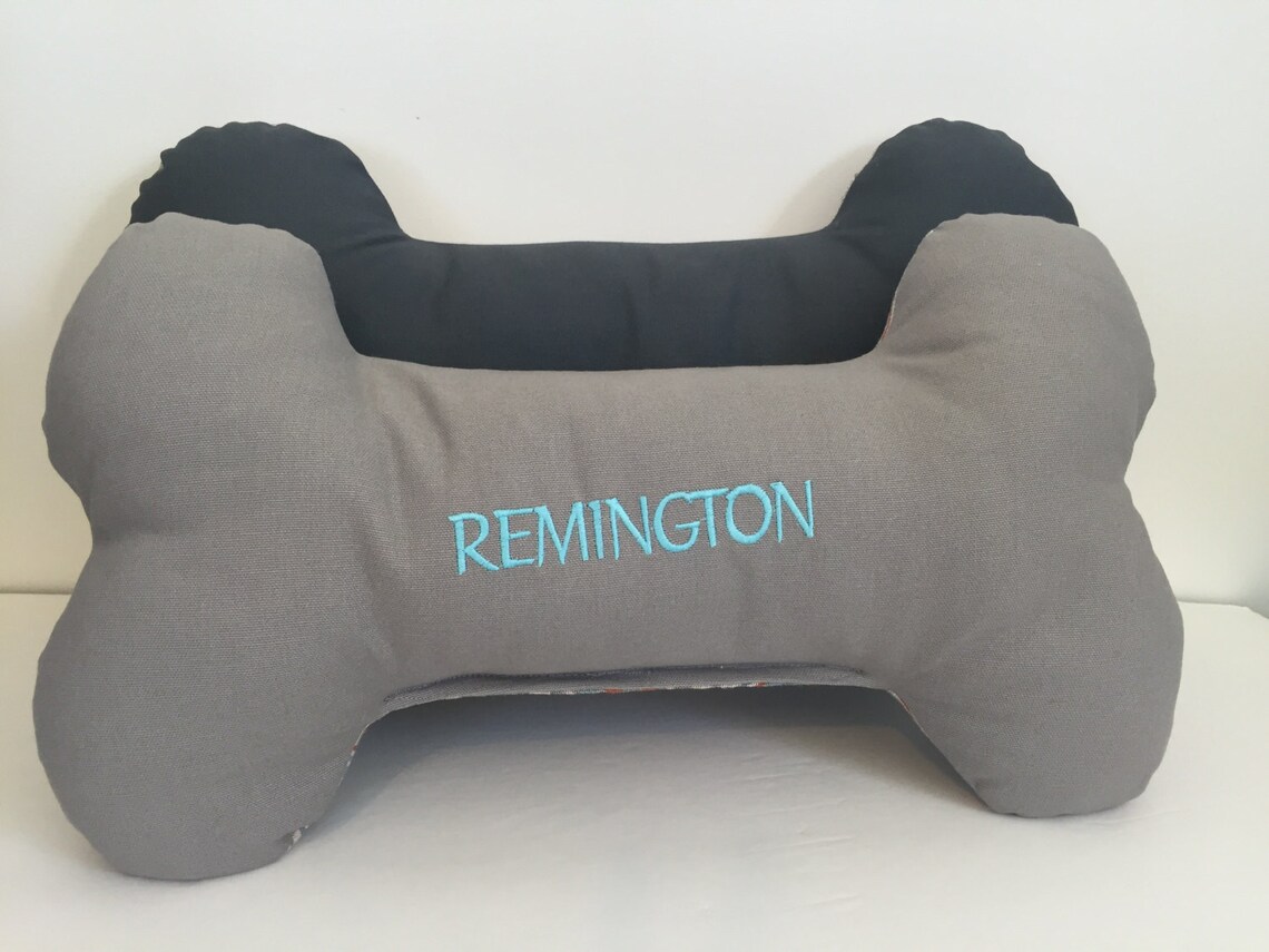 Dog Bone Bone Pillow Personalized Dog Bone Large Dog Bone | Etsy