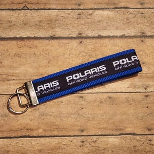 Polaris Offroad ATV RZR Ranger Sportsman Wrist Keyfob / Wristlet Keychain (9 colors available!)