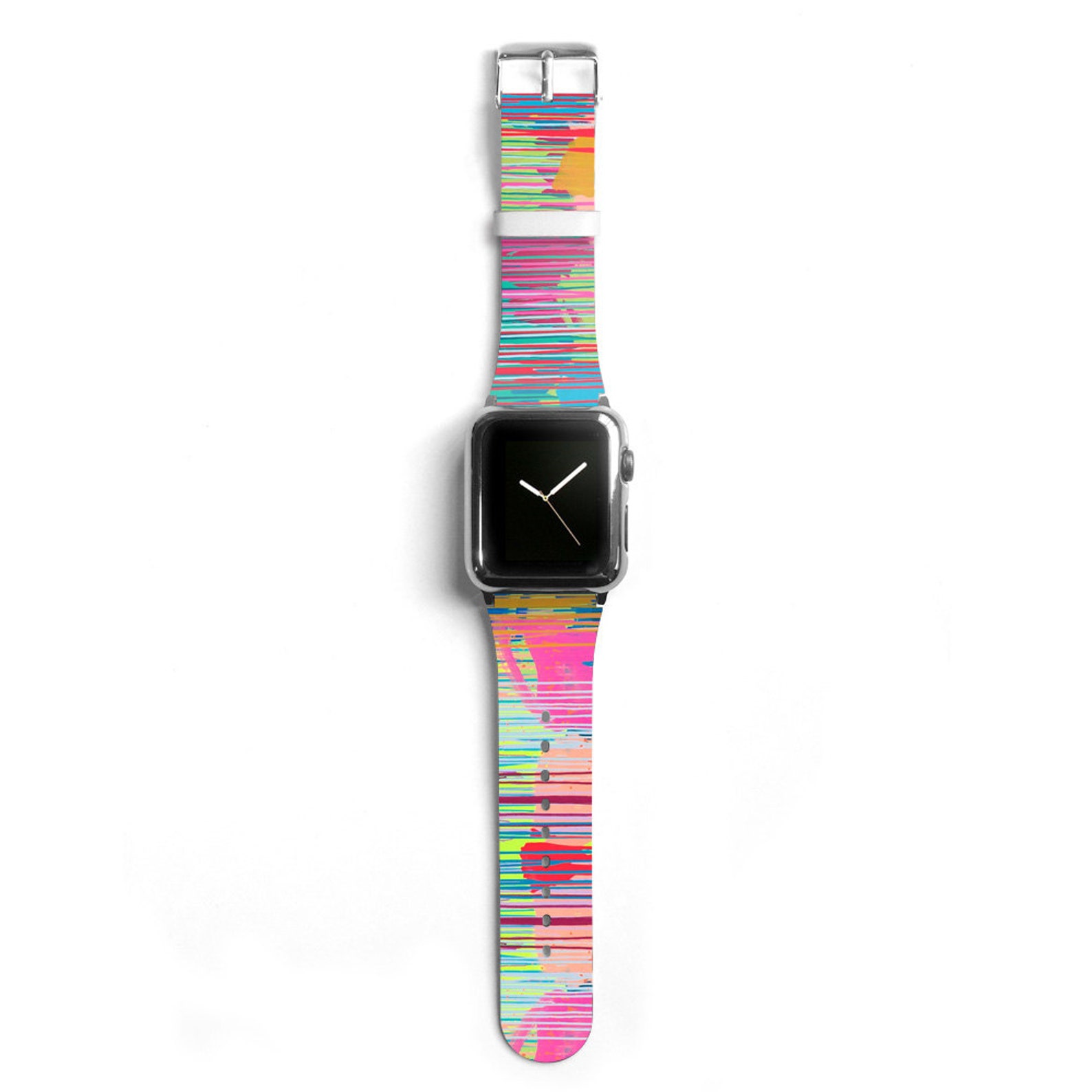 Splash paint Apple watch band women Apple watch strap Etsy
