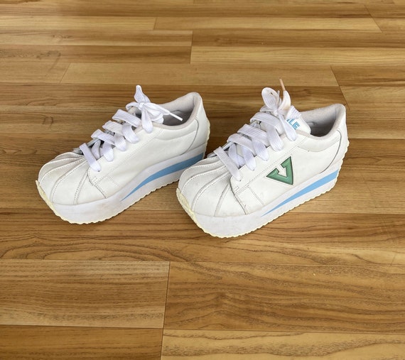 Volatile Revolution ~ leather platform sneakers ~… - image 3