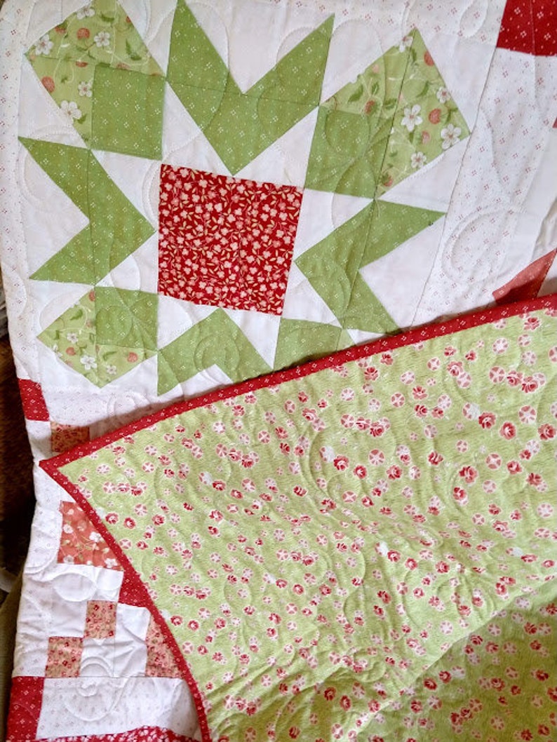 Handmade Lap Quilt, Lap Quilt, Quilted Throw, Quilt for Sale, Handmade