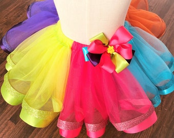 Multicolor Skirt Tutu