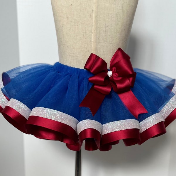 Royal blue Tutu, Baby Girl Tutu; Birthday Tutu Skirt; Puffy Tutu Skirt, Special Ocassion Tutu Skirt, Patriotic Tutu Skirt