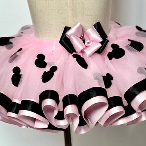 Pink Tutu Skirt; Baby Girl Tutu; Toddler Girl Tutu Skirt. Girl Tutu Dress. Mouse Tutu Dress.