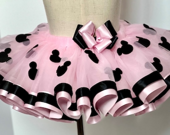 Pink Tutu Skirt; Baby Girl Tutu; Toddler Girl Tutu Skirt. Girl Tutu Dress. Mouse Tutu Dress.