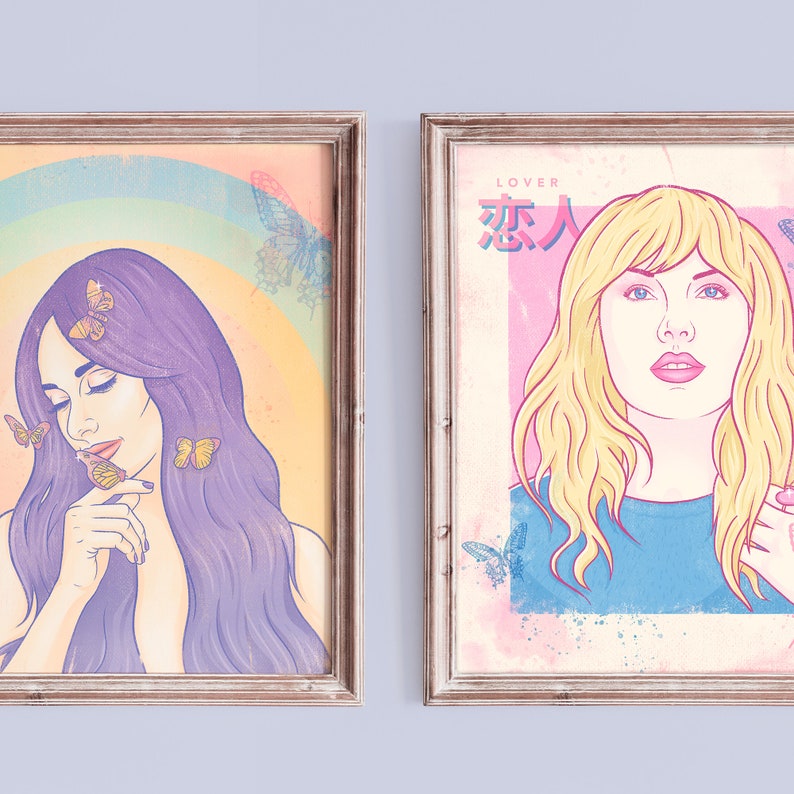 Kacey Musgraves Art Print Portrait Poster Etsy