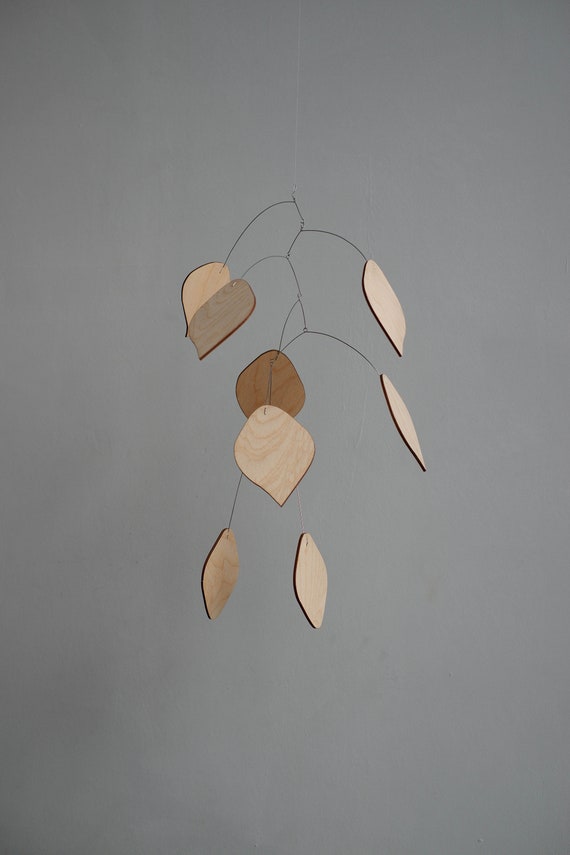 Art Mobile Art For Home Kinetic Mobile Mobile Home Decor Etsy