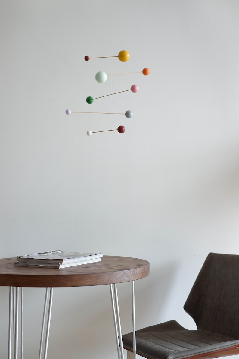 mobile Hanging mobile Art for home decor with Etsy