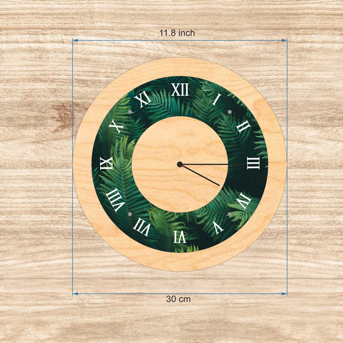 Wood Clock Wall Clocks Large Wall Clock Unique Wall Clock Etsy