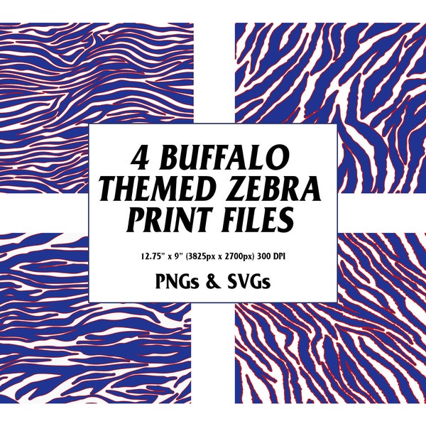 Buffalo Zubaz Digital Download | SVG PNG | Sublimation, Digital Art