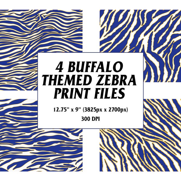 Buffalo Zubaz Digital Download | SVG PNG | Sublimation for Tumblers, T-shirt, Digital Art