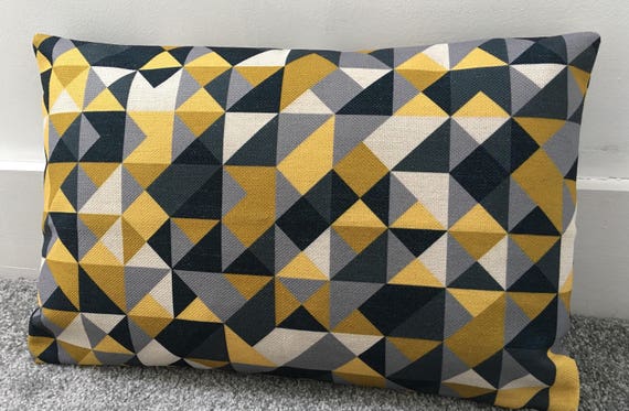 yellow bolster cushion