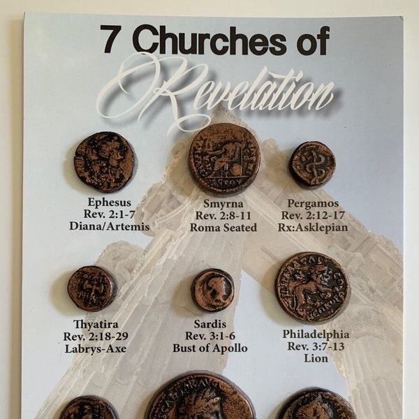 Coins of the Seven Churches of the Book of Revelation