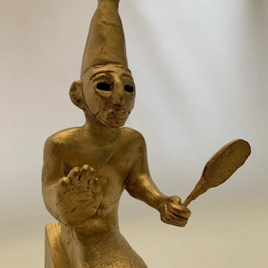 Canaanite God EL Seated Recreation