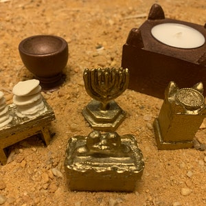Hebrew Tabernacle Furniture Set: Small size