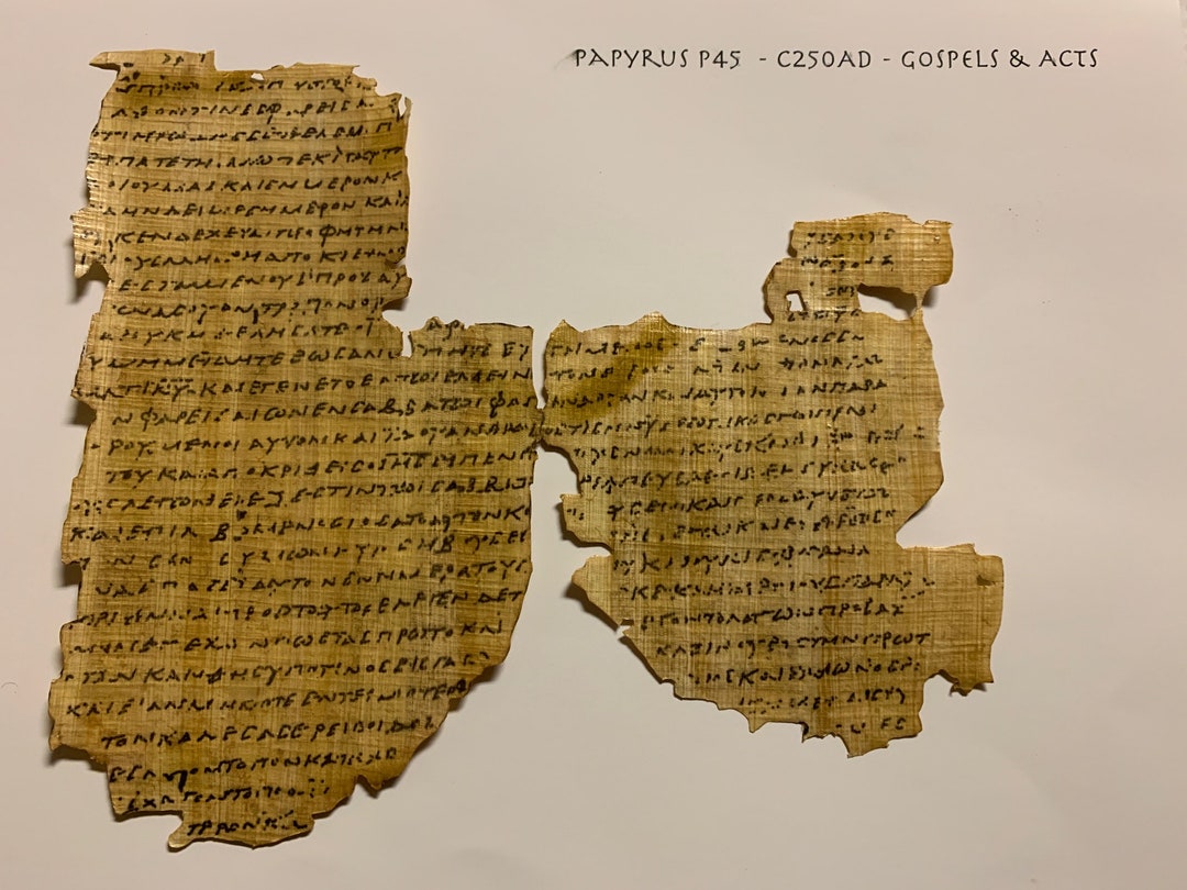 Papyrus P45 Recreation - Etsy