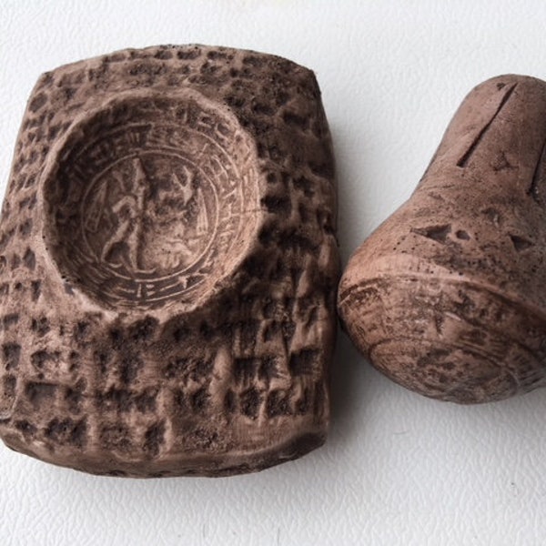 Hittite Tablet & Seal of Ini-Teshub Recreation