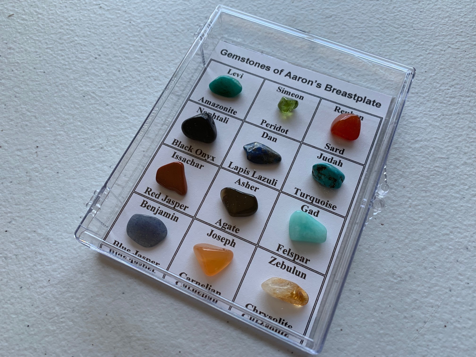 Gemstones of Aaron's Breastplate Real Stones Etsy