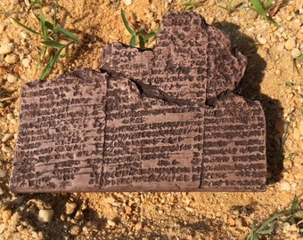 Sumerian Flood Story Tablet Recreation