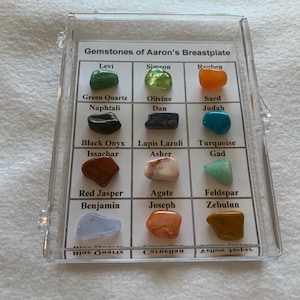 Gemstones of Aaron&#39;s Breastplate: Real Stones