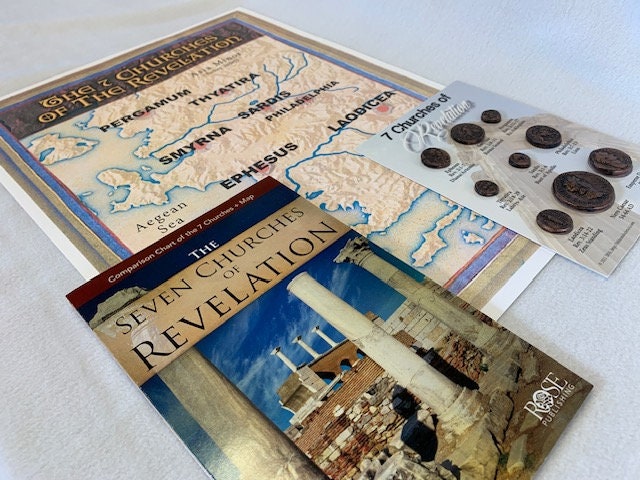 7 Churches of the Book of Revelation Set - Etsy