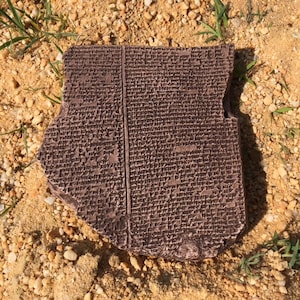 Epic of Gilgamesh Flood Story from Nineveh Recreation