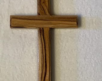 Olive Wood Cross from the Holy Land