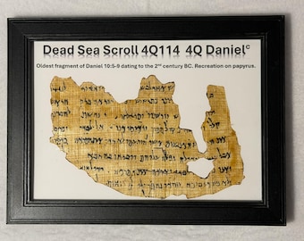 Dead Sea Scrolls 4Q114 4Q Daniel(c) Recreation