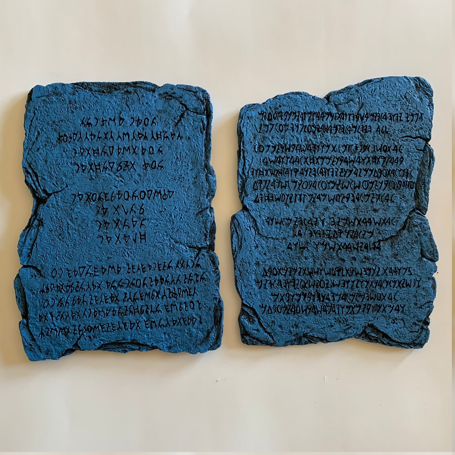 Ten Commandments in Paleo Hebrew Script Recreation Etsy Finland