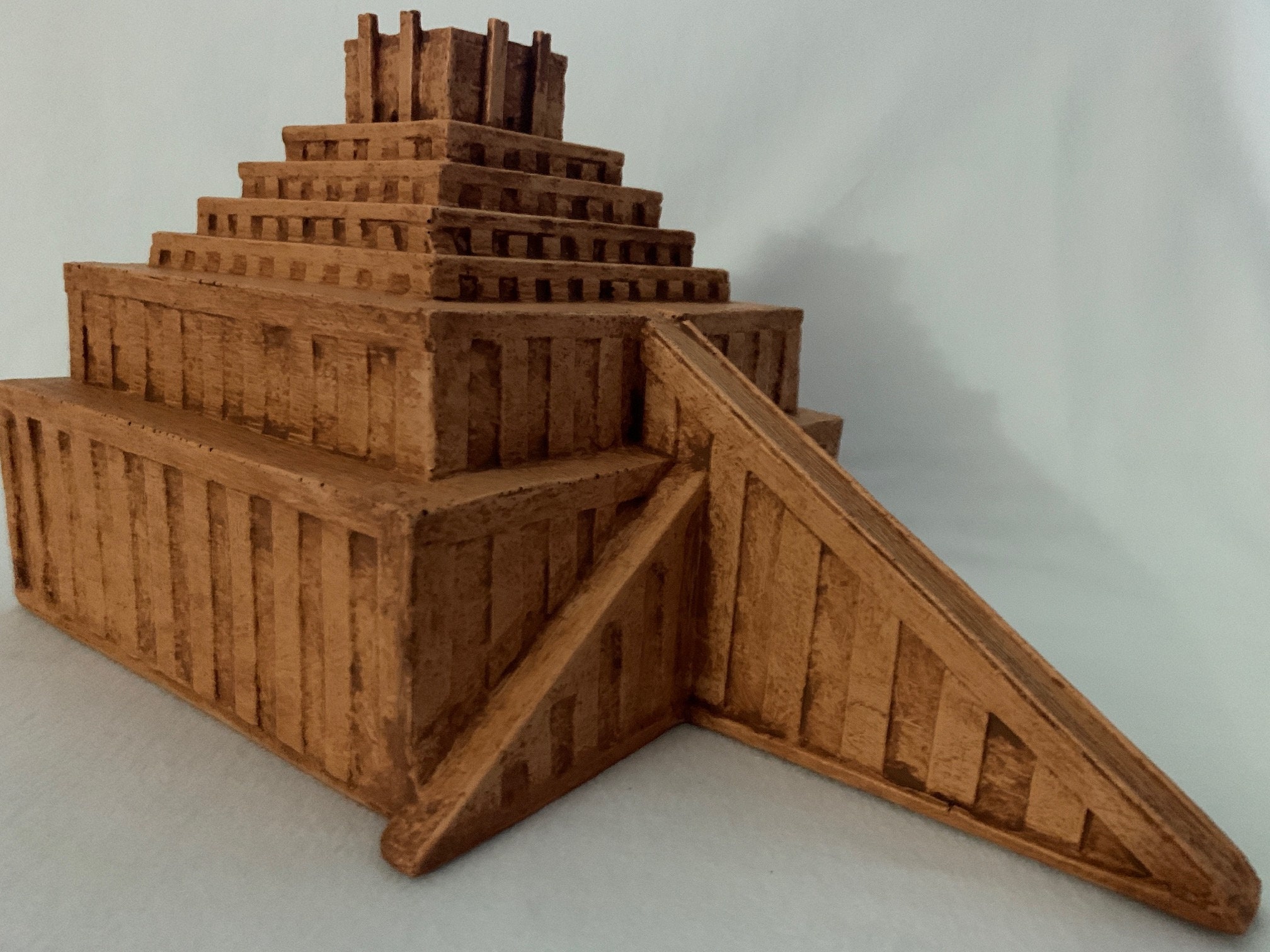 Tower of Babel Ziggurat Model
