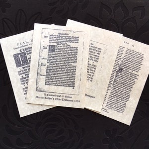 Bible Set I Facsimiles