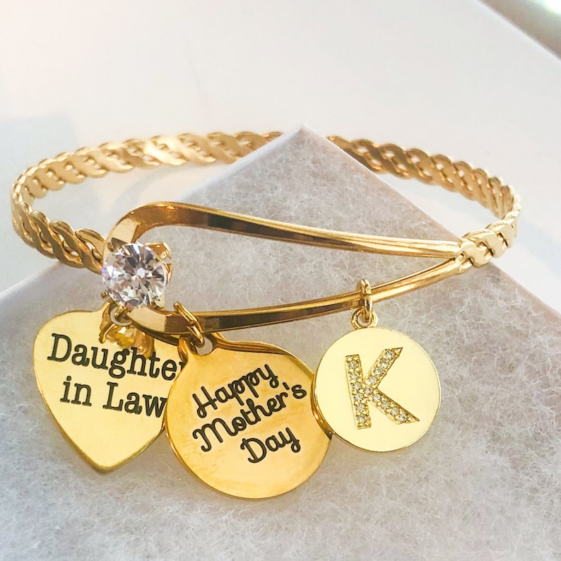 Personalized DAUGHTER In Law Gifts DaughterInLaw Bracelet Etsy