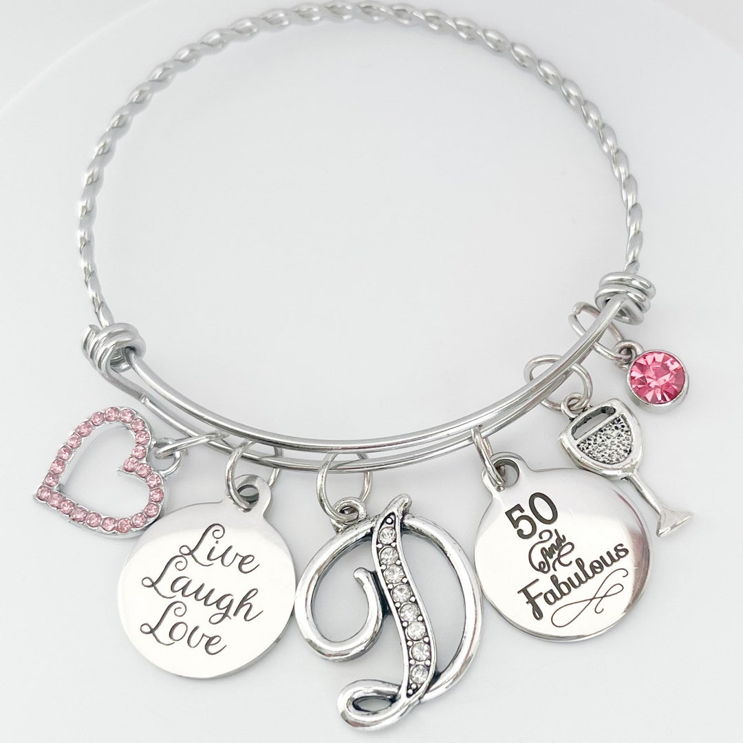 MILESTONE Jewelry, 50 Milestone Gift, 50th Birthday Gift, 50 and 