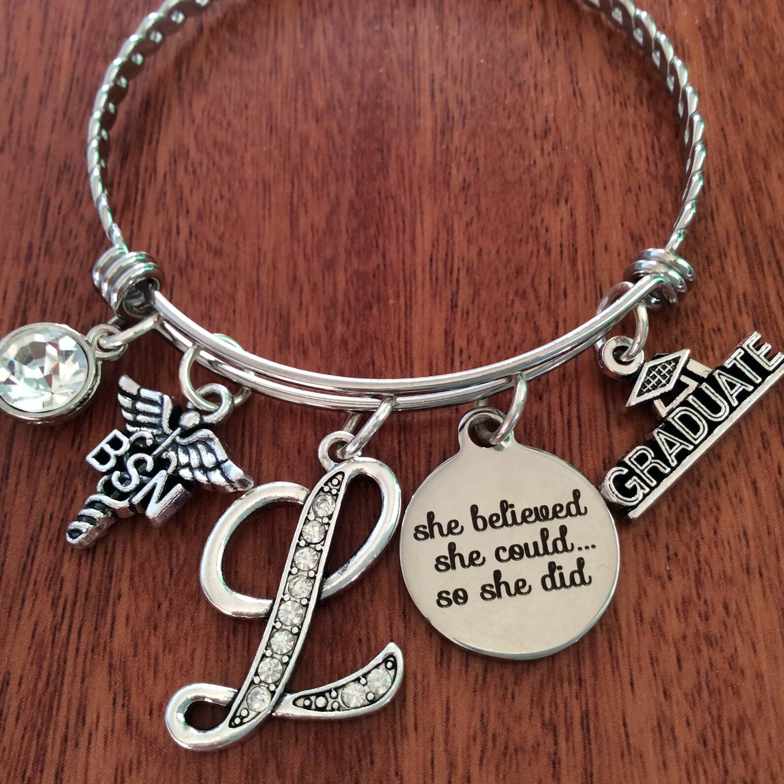 BSN GRADUATE Gift Bsn Bracelet Gifts for Bsn Student Bsn Etsy